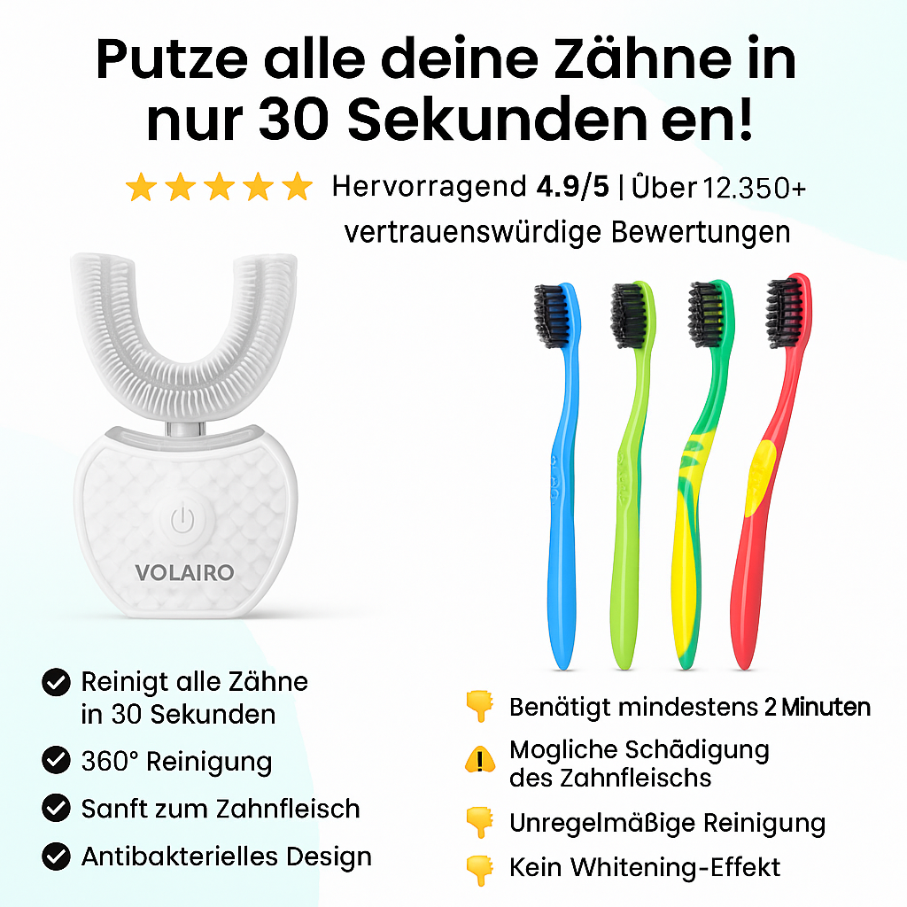 Volairo Elektrische Zahnbürste